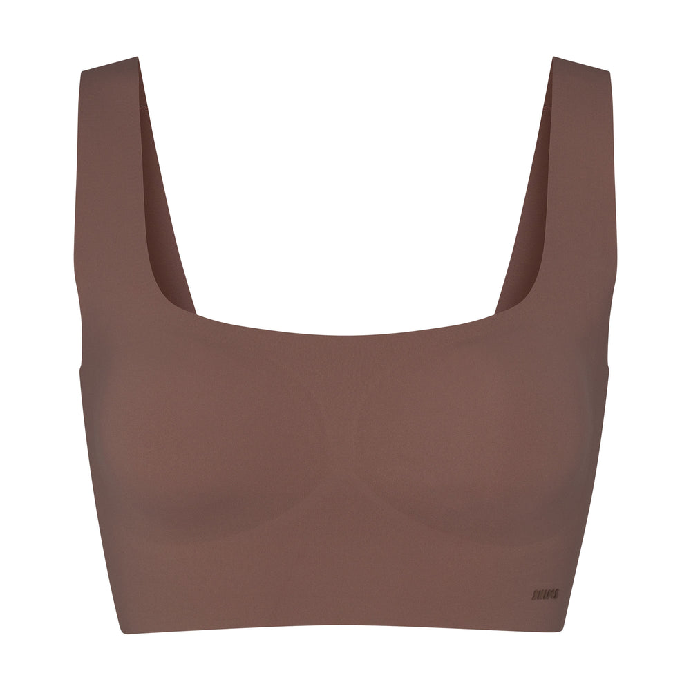 Skims NAKED TANK Scoop Neck Bra Bruin | 18EZHCNUJ
