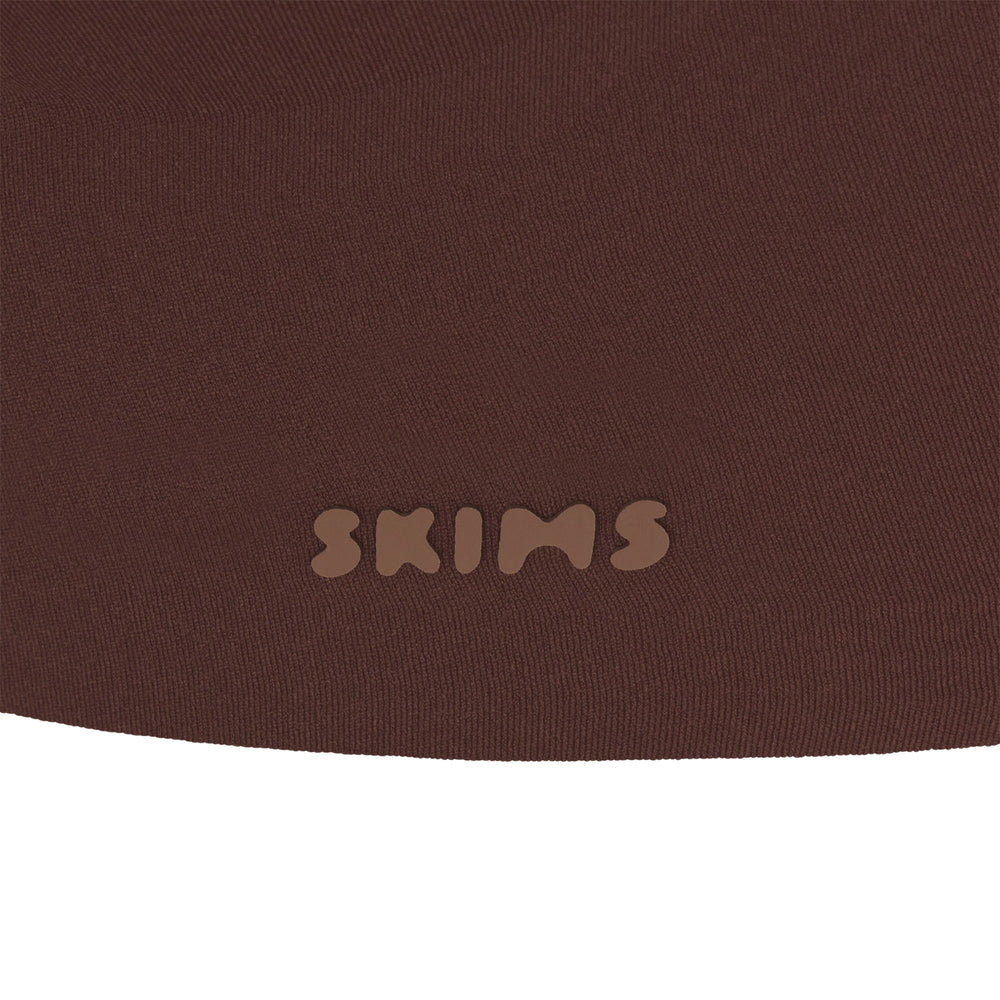 Skims NAKED TANK Scoop Neck Bra Chocola | 10GHCQNDV
