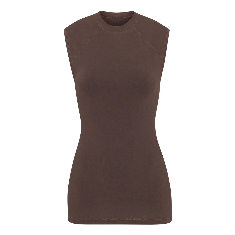 Skims NEW VINTAGE RAGLAN Tank Chocola | 98PDUZCWL