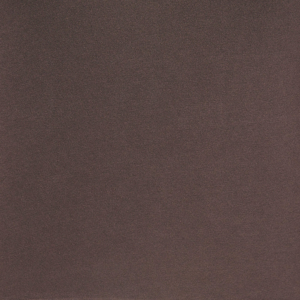 Skims NEW VINTAGE SCOOP LONG SLEEVE T-shirt Chocola | 01STULHRF