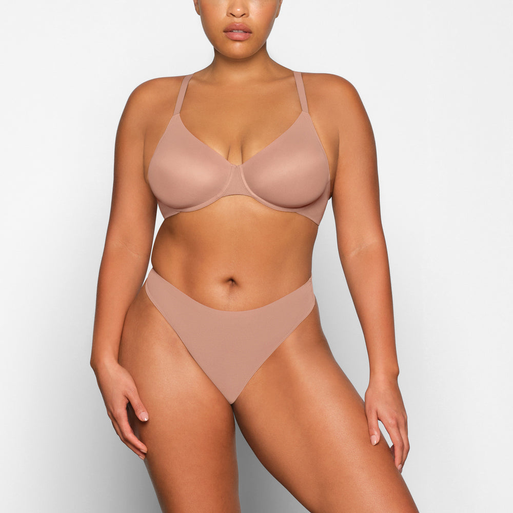 Skims NO SHOW MOLDED UNLINED Demi Bra Abrikoos | 05ZFKBJSO