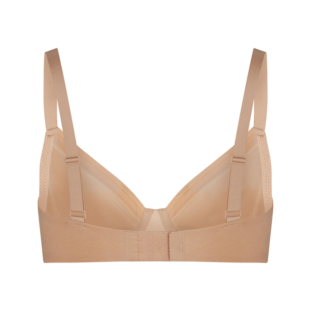 Skims NO SHOW MOLDED UNLINED Demi Bra Beige | 58CGYDXNP