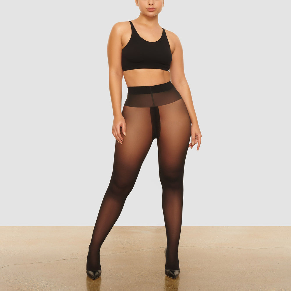 Skims NUDE SUPPORT Tights Zwart | 07IPQHNSY
