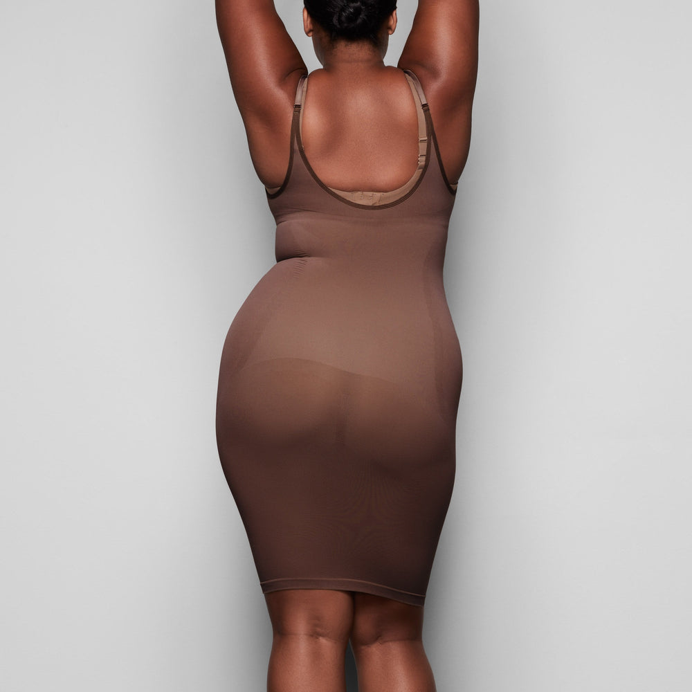 Skims OPEN BUST SLIP Jurk Abrikoos | 37FLBHKYG