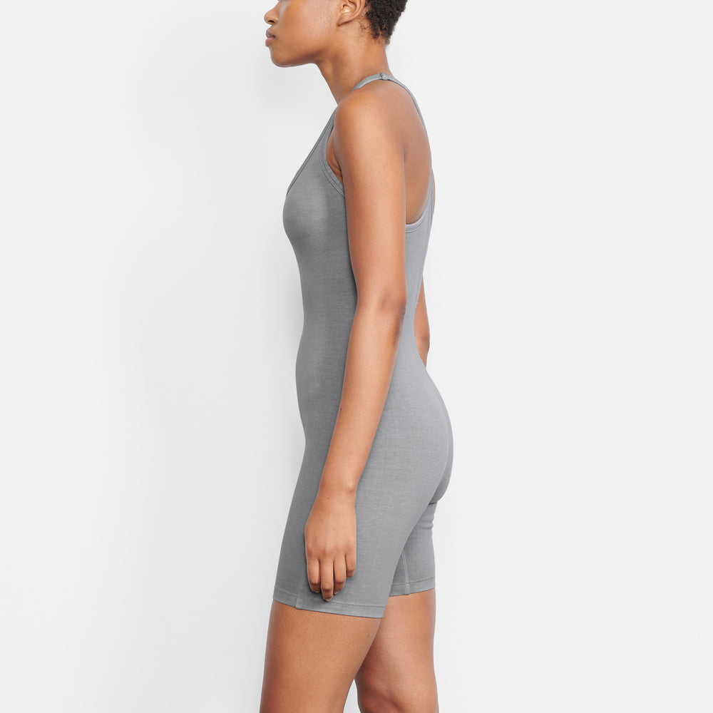 Skims OUTDOOR Mid Thigh Bodysuit Grijs | 12FPKQNWR