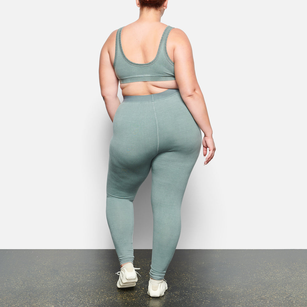 Skims OUTDOOR SEAMED Leggings Blauw | 09HTLNRJZ