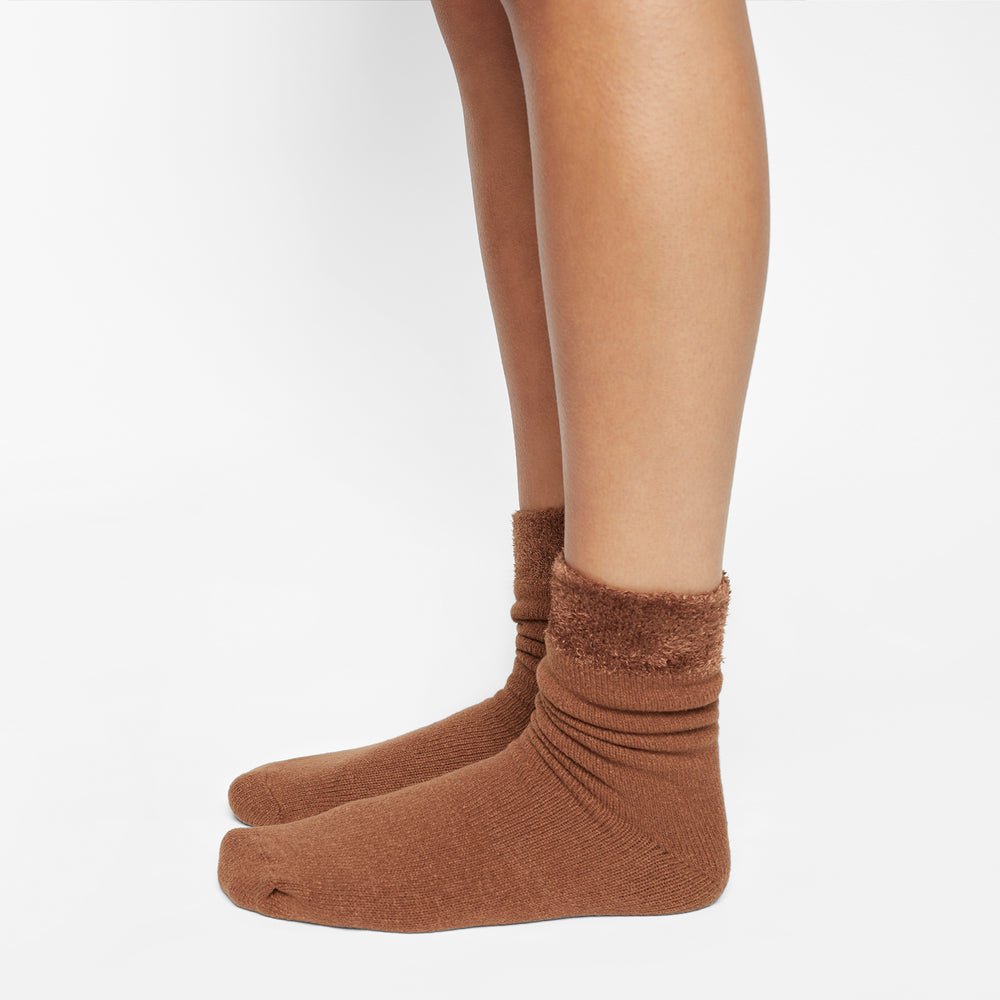 Skims PLUSH Sokken Abrikoos | 91QDPKMBG