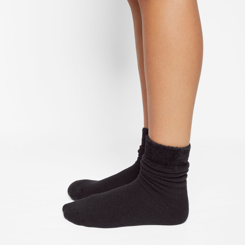 Skims PLUSH Sokken Zwart | 54BMVUQXT