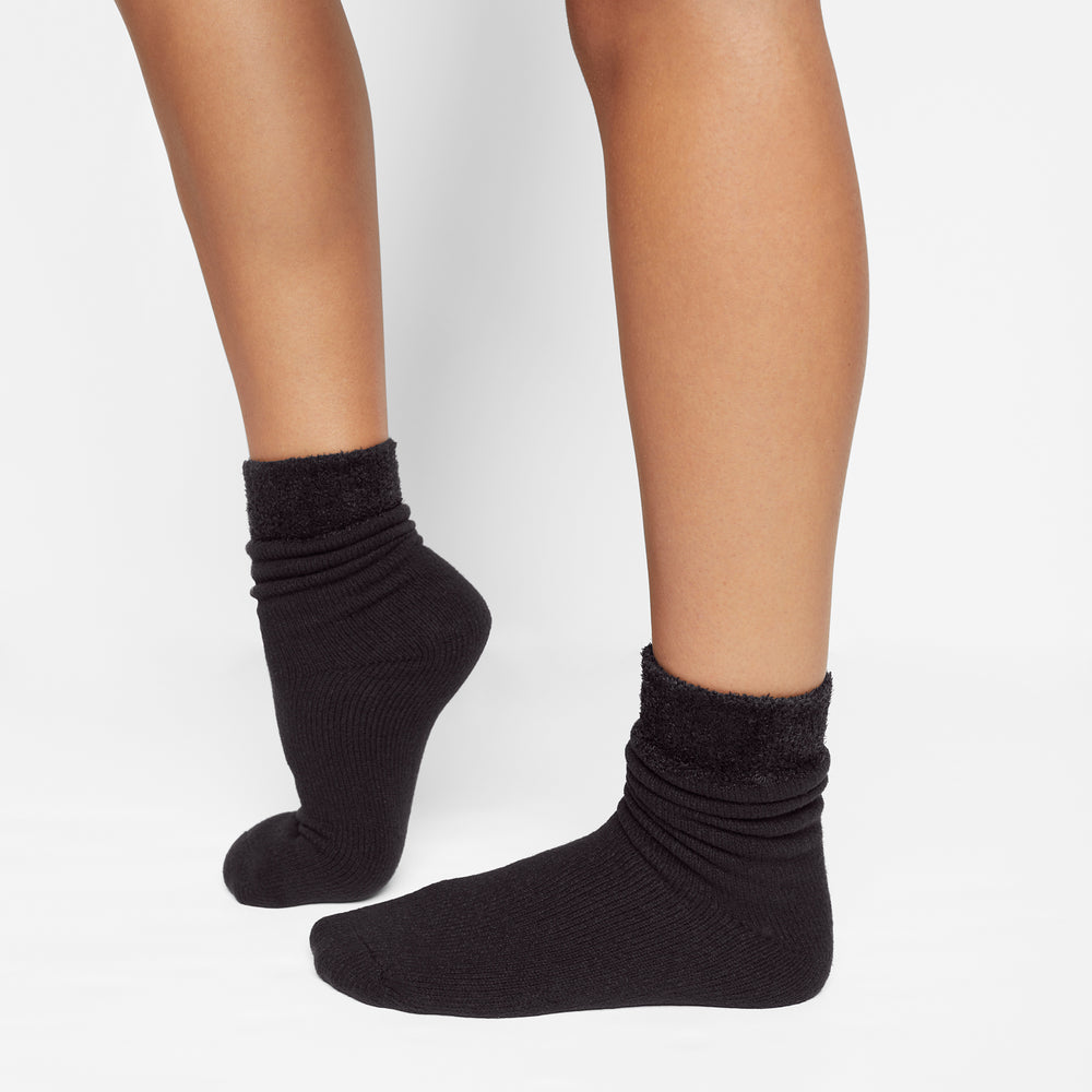 Skims PLUSH Sokken Zwart | 54BMVUQXT