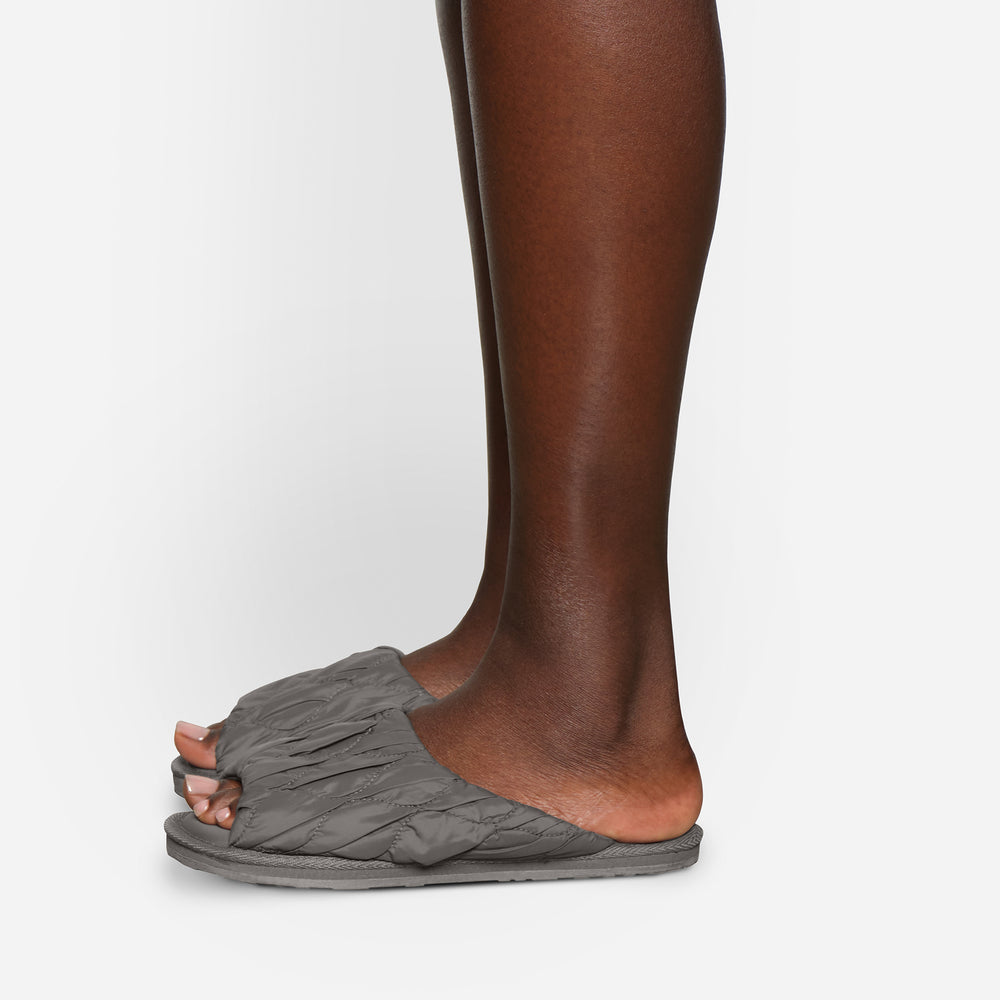 Skims QUILTED Pantoffels Diepgrijs | 49HSICARL
