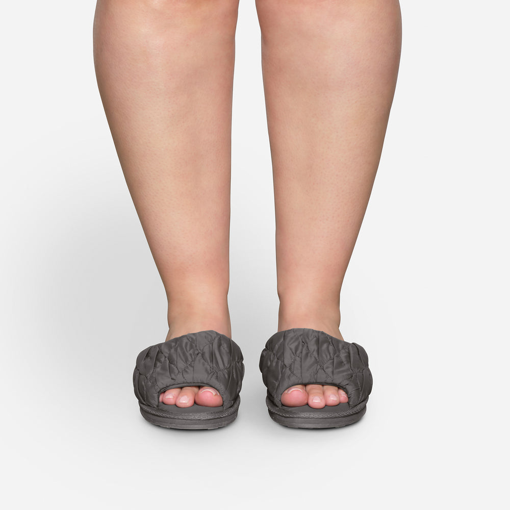 Skims QUILTED Pantoffels Diepgrijs | 49HSICARL