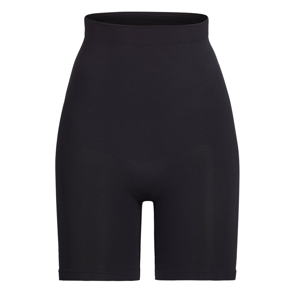 Skims SCULPTING ABOVE THE KNEE W/ OPEN GUSSET Korte Broek Zwart | 07YPHVLEG