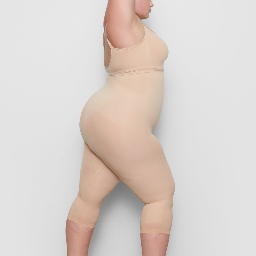 Skims SCULPTING BELOW THE KNEE Leggings Beige | 01PQOFDAK