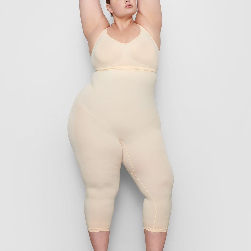 Skims SCULPTING BELOW THE KNEE Leggings Bruin | 46VYHISGK