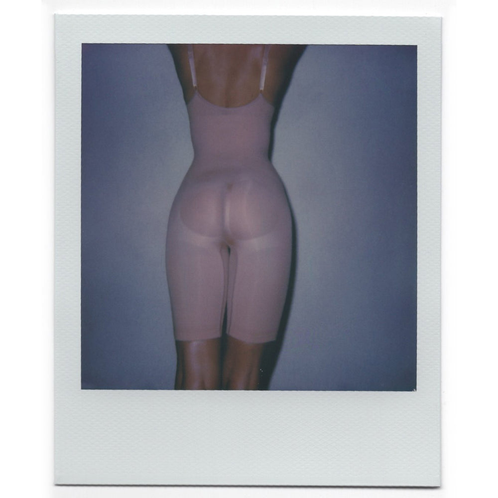 Skims SCULPTING BODYSUIT MID THIGH W. OPEN GUSSET Bodysuit Beige | 51WVQCGJH