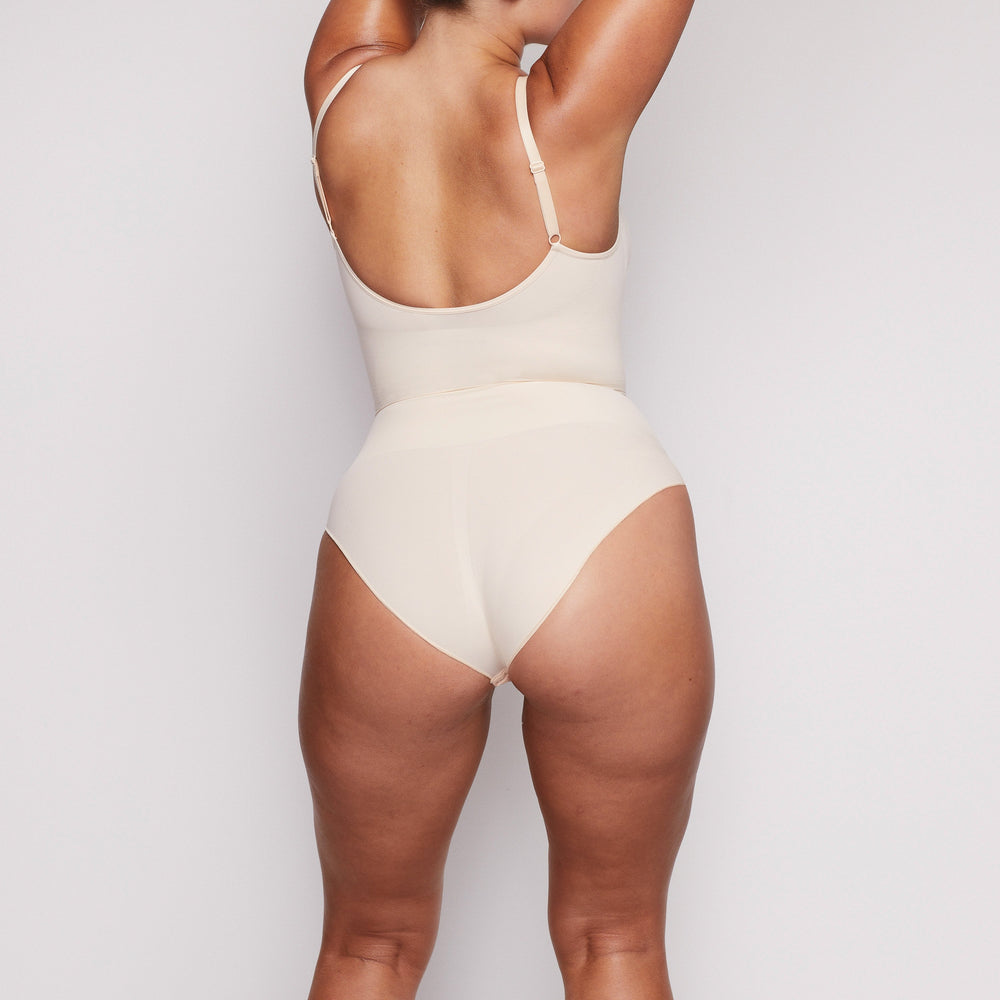 Skims SCULPTING BODYSUIT W. SNAPS Bodysuit Bruin | 51HRQIFJX