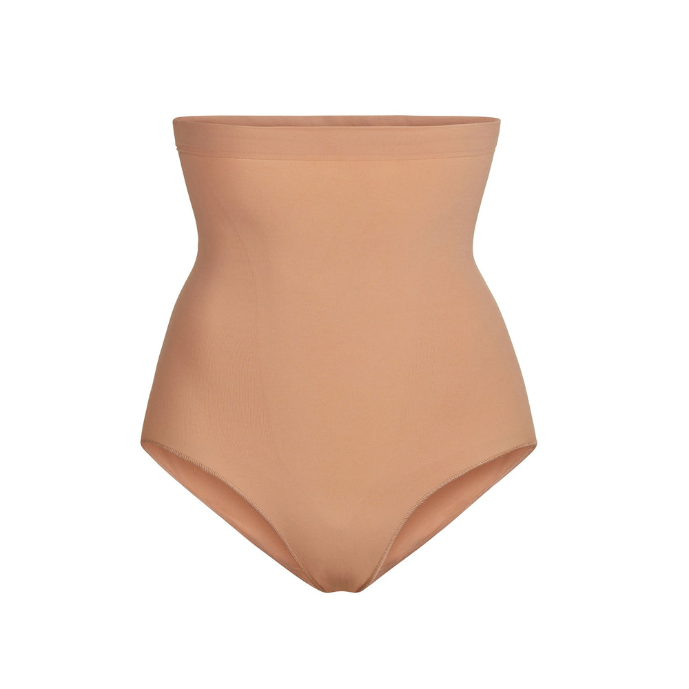 Skims SCULPTING HIGH WAIST Brief Beige | 69ZHNKIPC
