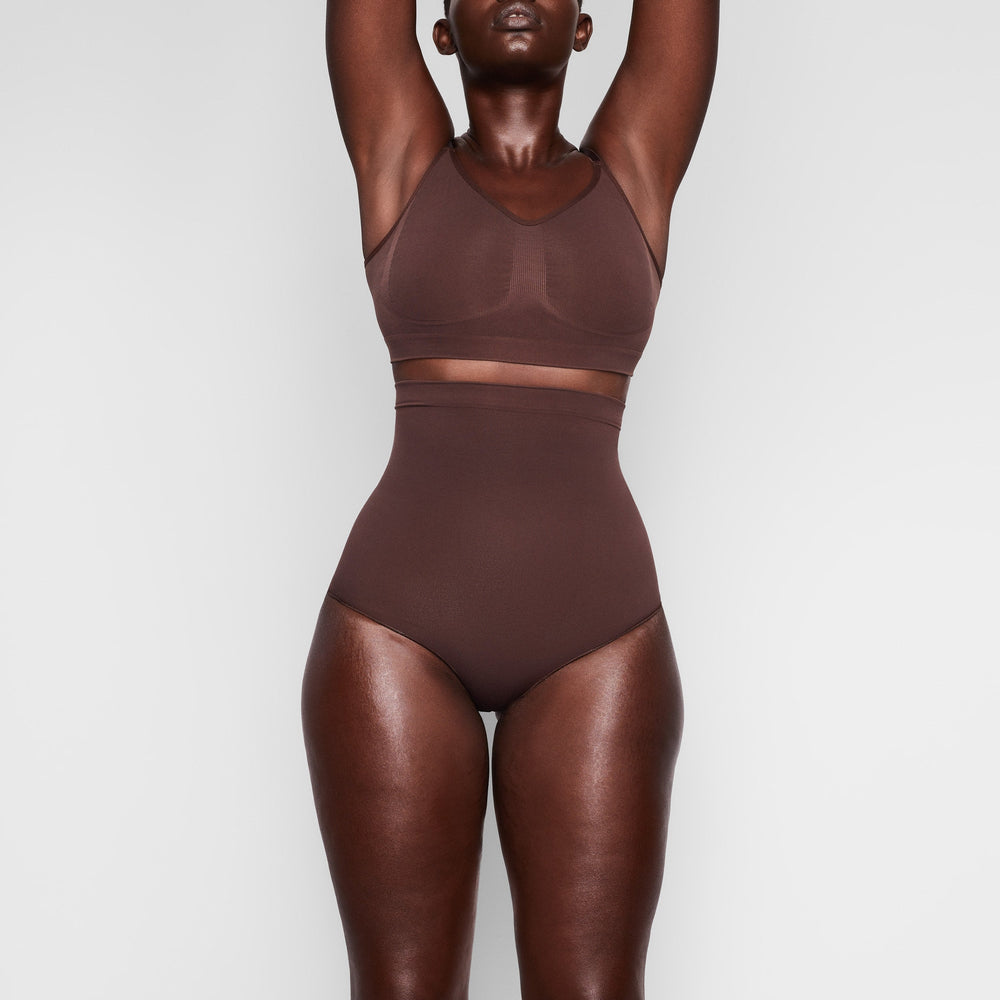Skims SCULPTING HIGH WAIST Brief Chocola | 47SWIDHKE