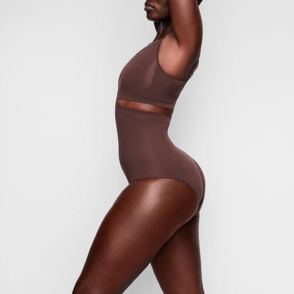 Skims SCULPTING HIGH WAIST Brief Chocola | 47SWIDHKE