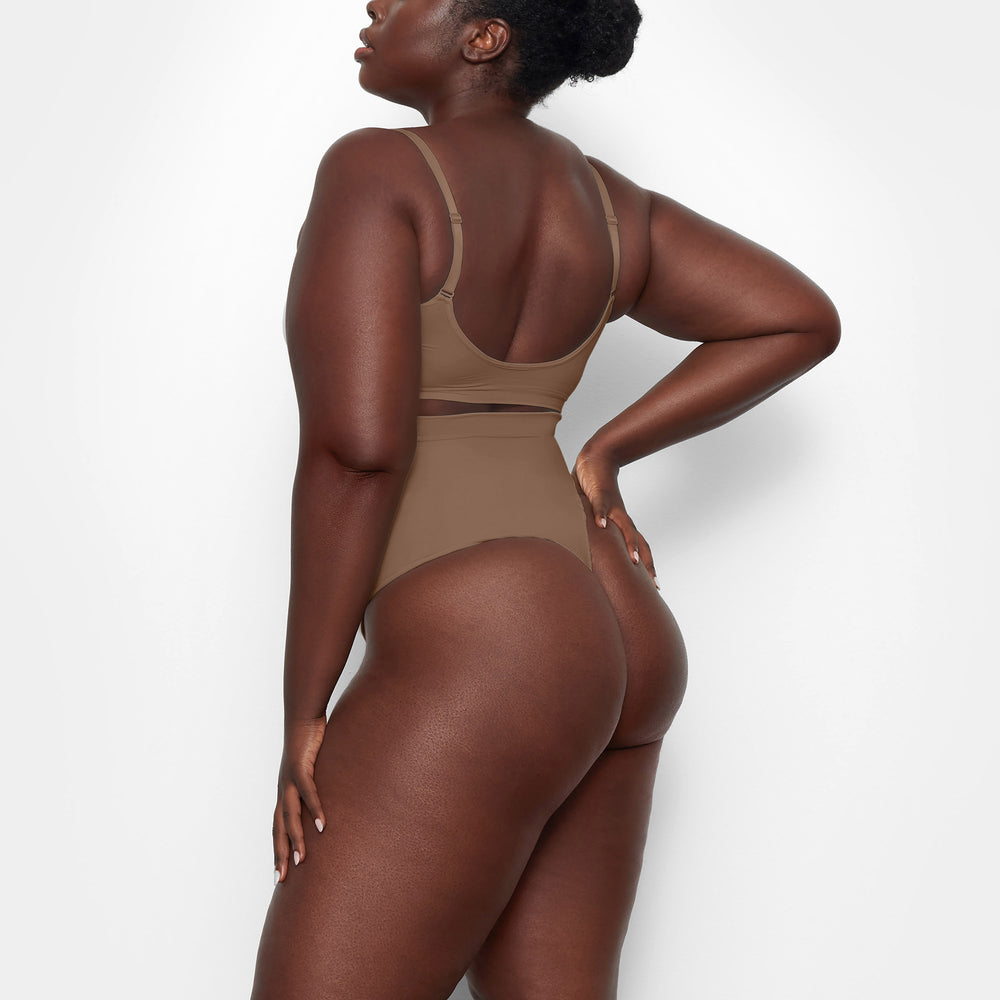 Skims SCULPTING HIGH WAIST Thong Abrikoos | 06PWBLGQA