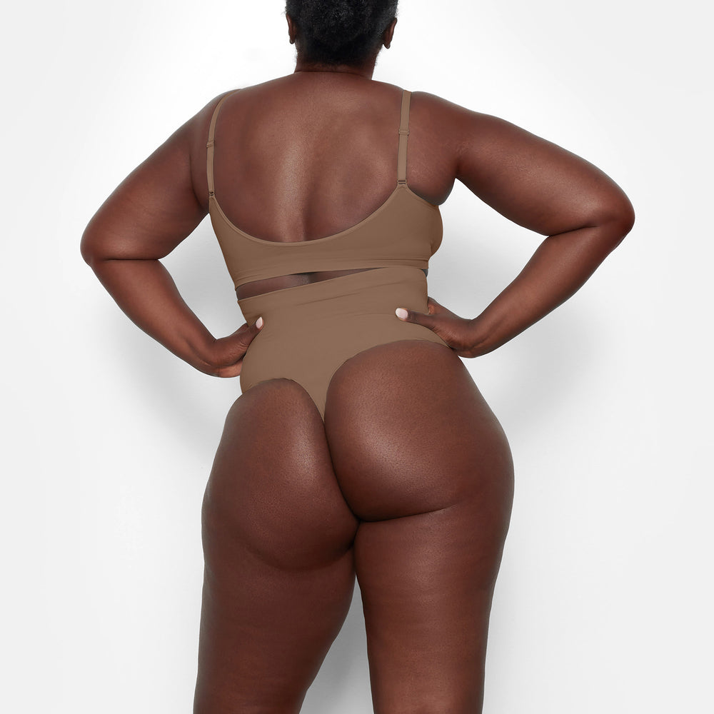 Skims SCULPTING HIGH WAIST Thong Abrikoos | 06PWBLGQA