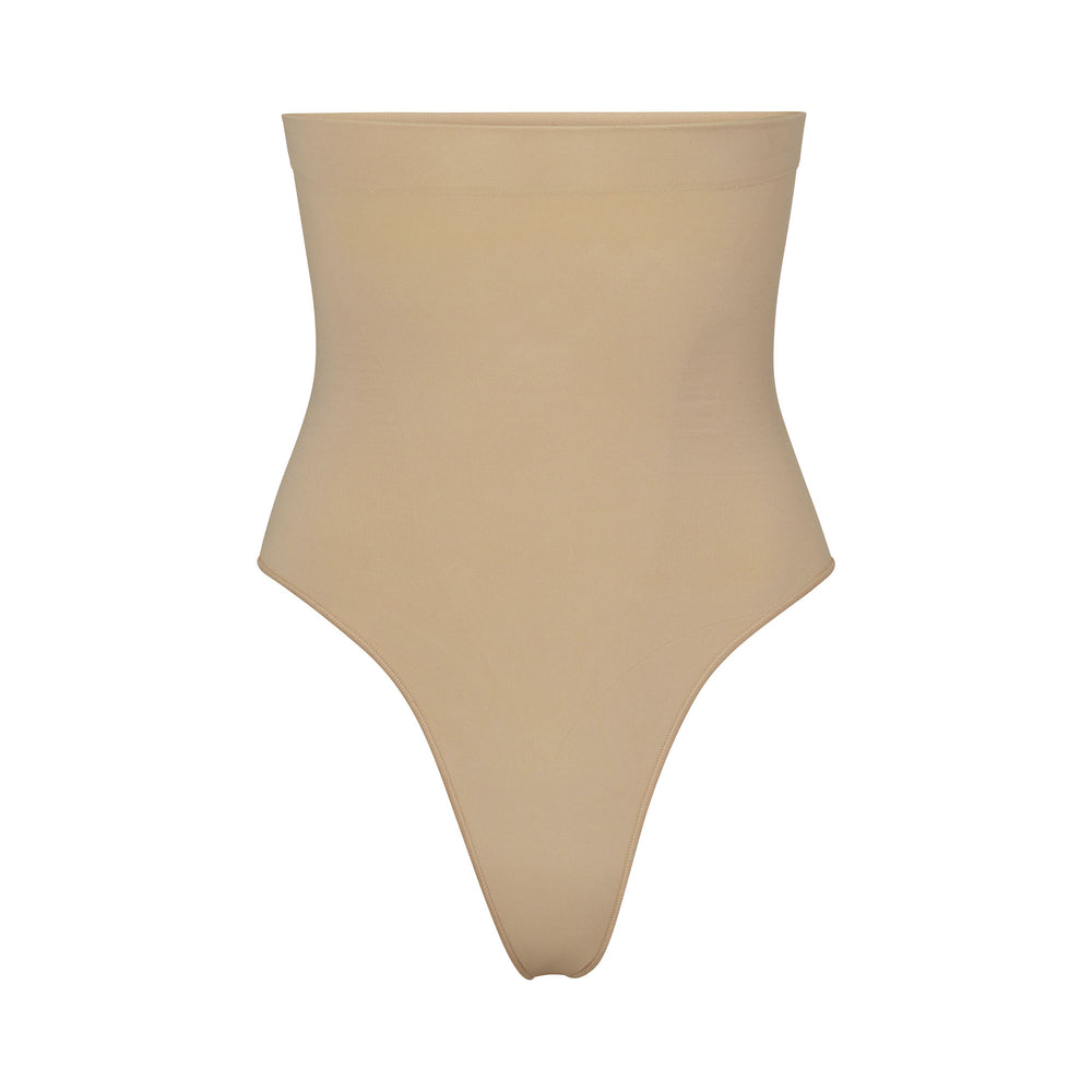 Skims SCULPTING HIGH WAIST Thong Beige | 13OUYNWPJ