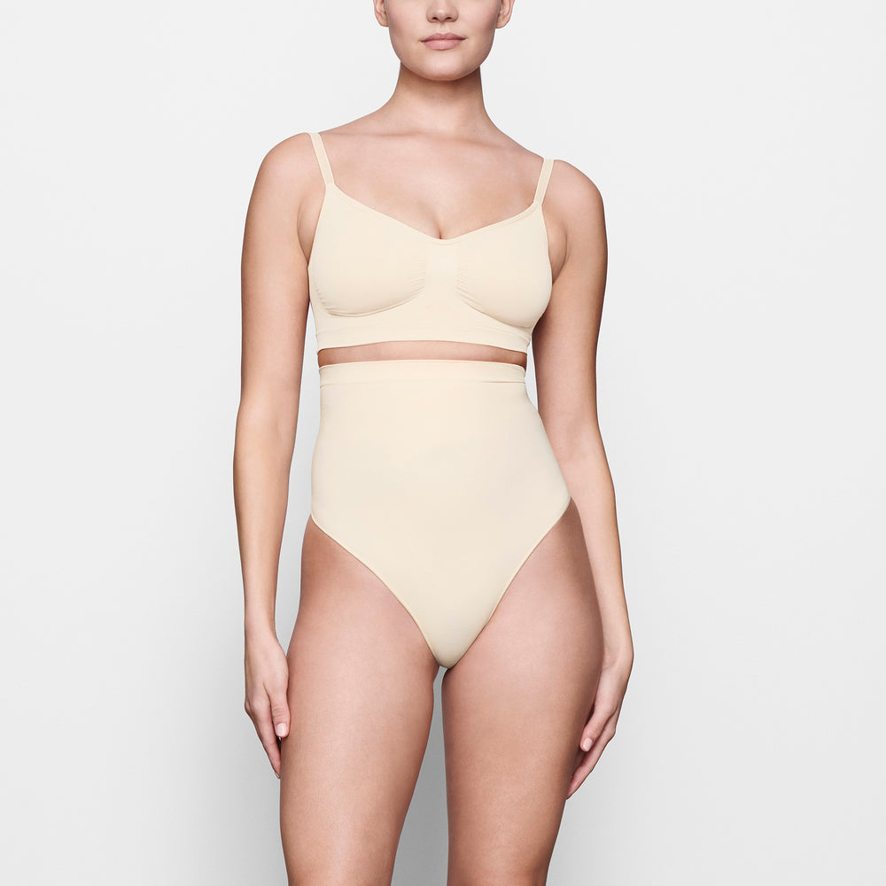 Skims SCULPTING HIGH WAIST Thong Bruin | 20WRIVJGA