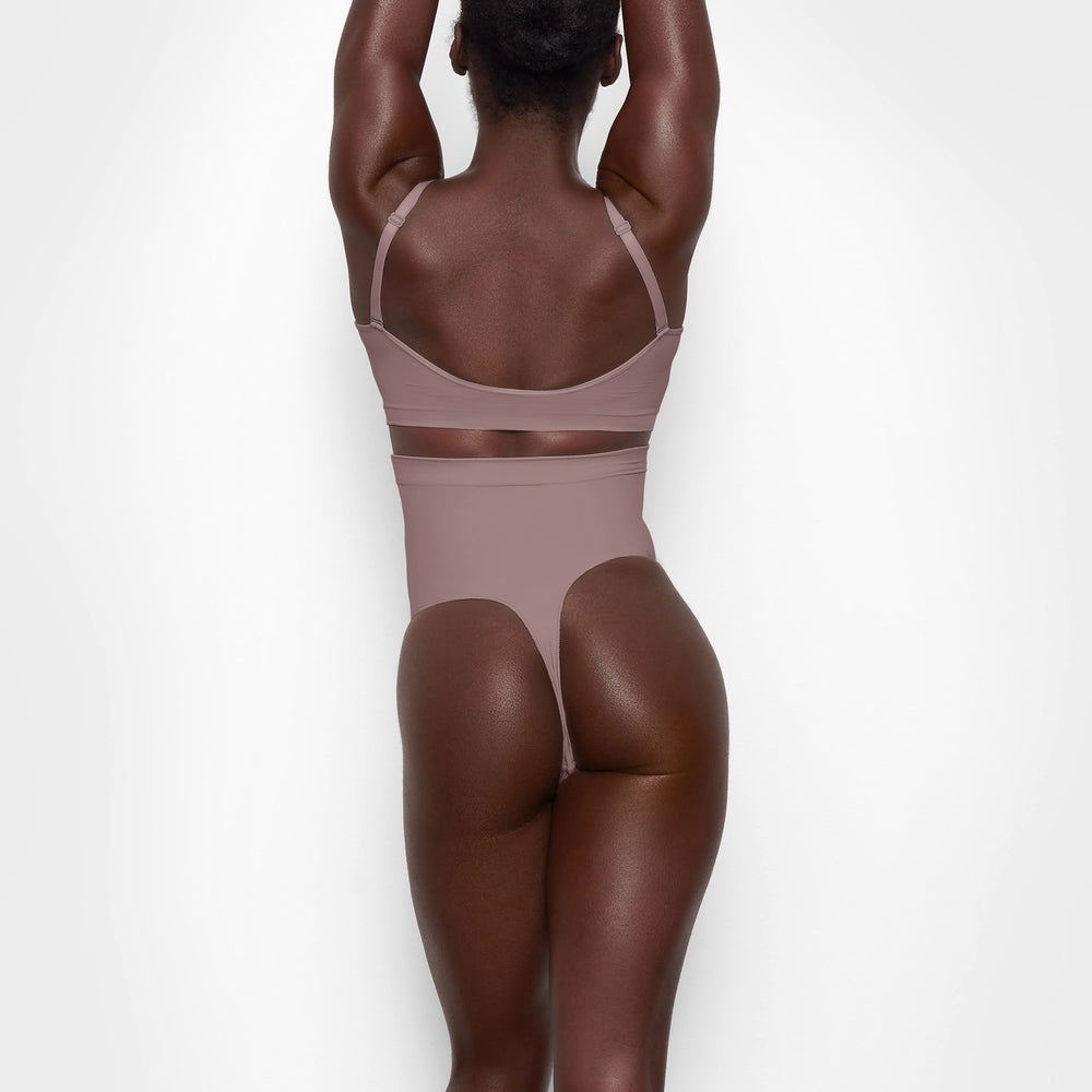 Skims SCULPTING HIGH WAIST Thong Bruin | 40EJQRZYG