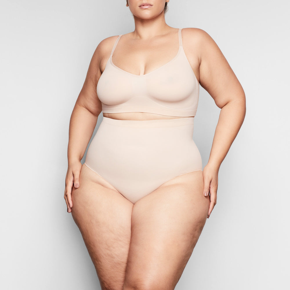 Skims SCULPTING MID WAIST Brief Beige | 20JXNHSFW