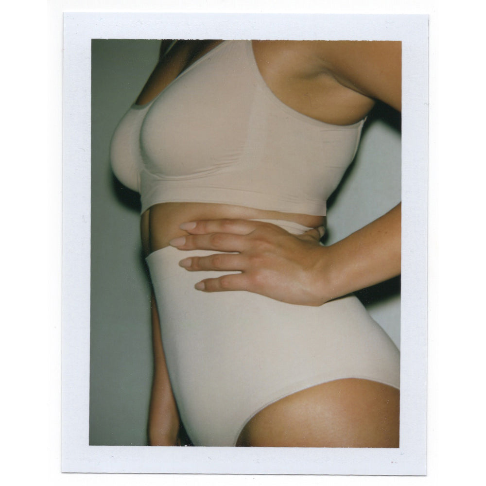 Skims SCULPTING MID WAIST Brief Beige | 20JXNHSFW