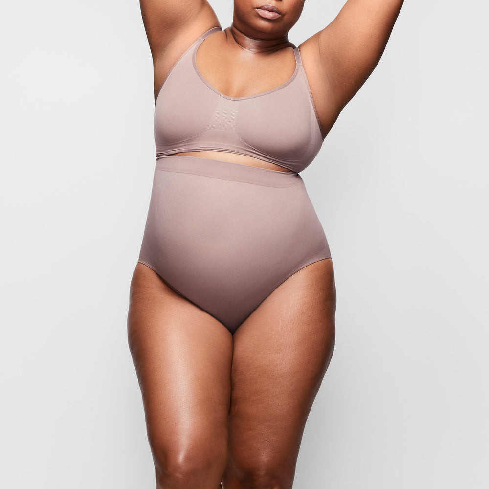 Skims SCULPTING MID WAIST Brief Bruin | 74IXHPGJO