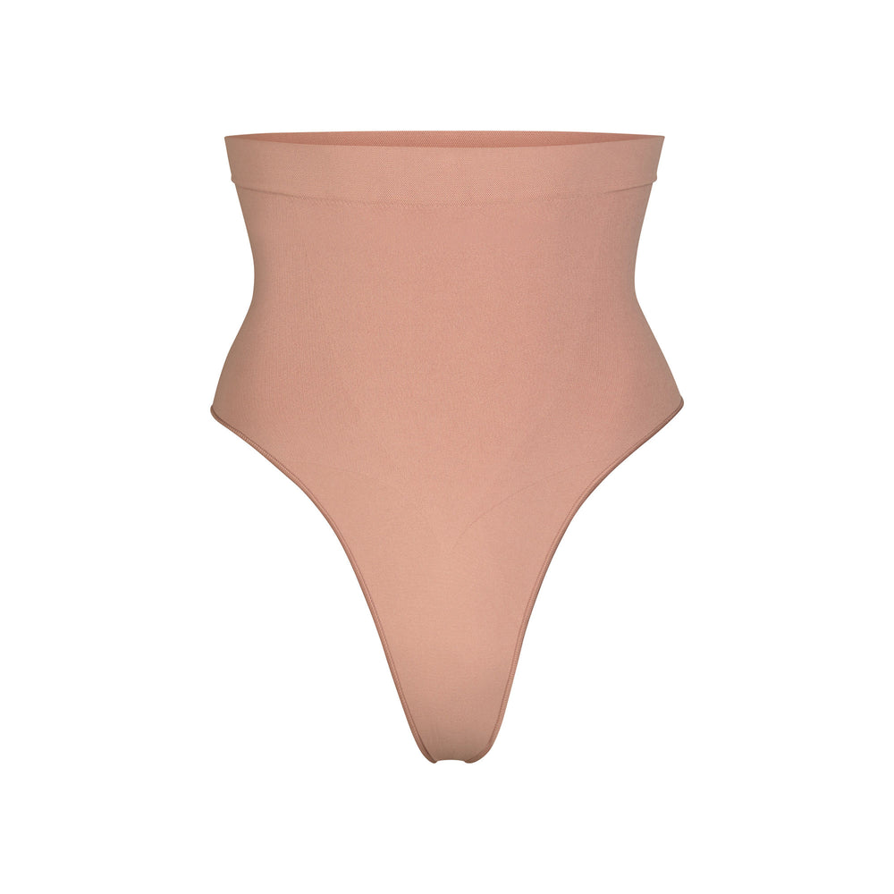 Skims SCULPTING MID WAIST Thong Abrikoos | 04FURBWAQ