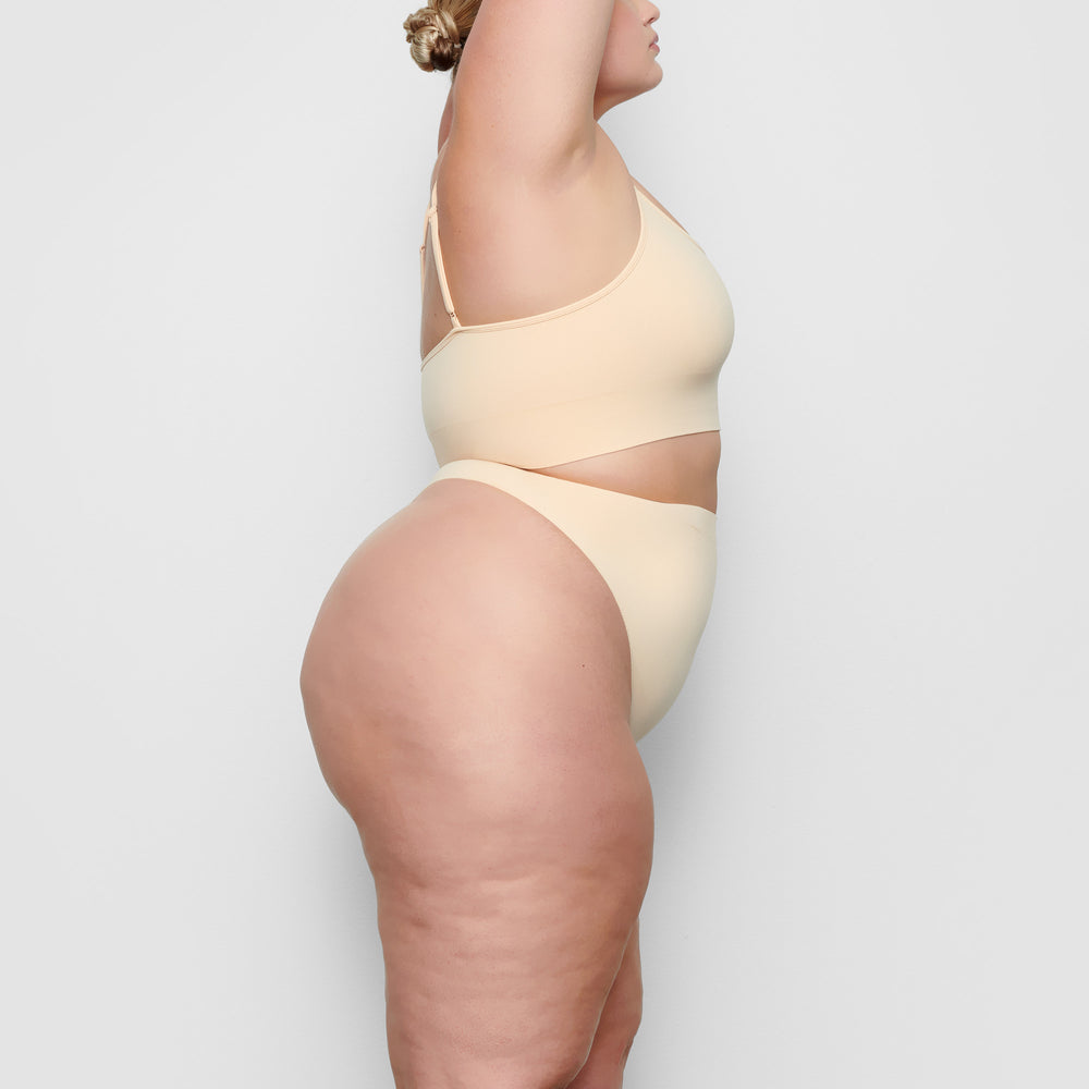 Skims SCULPTING MID WAIST Thong Bruin | 97EMARKCT