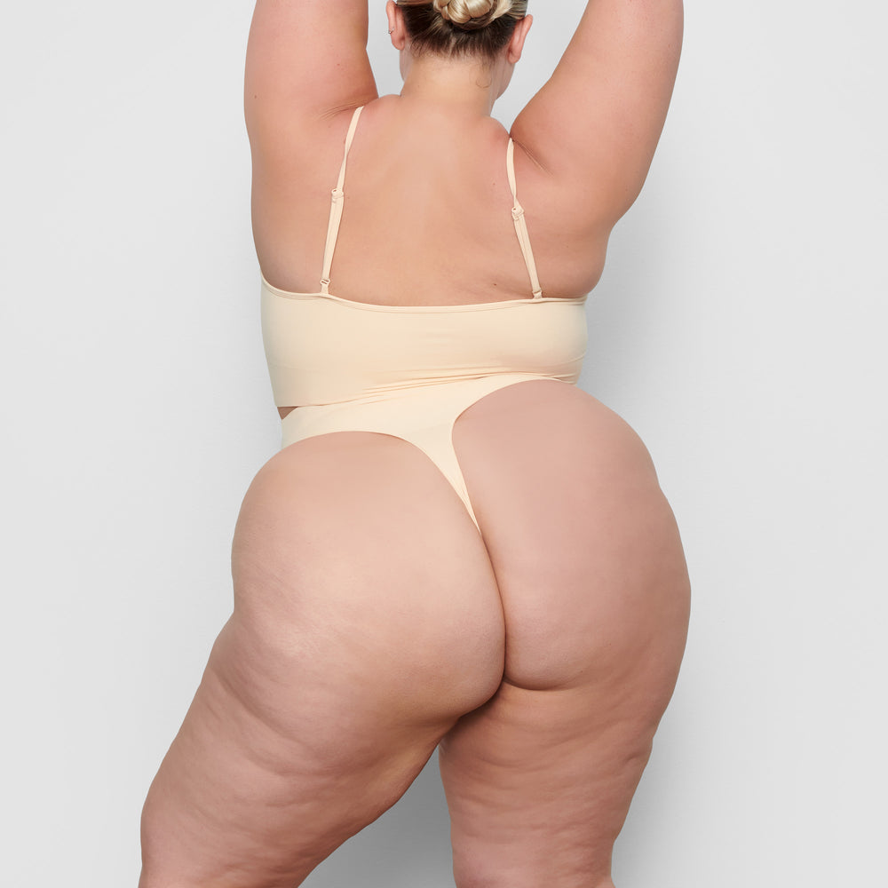 Skims SCULPTING MID WAIST Thong Bruin | 97EMARKCT