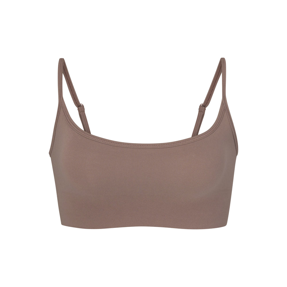 Skims SCULPTING SCOOP NECK Bralette Bruin | 64LXGFCNV