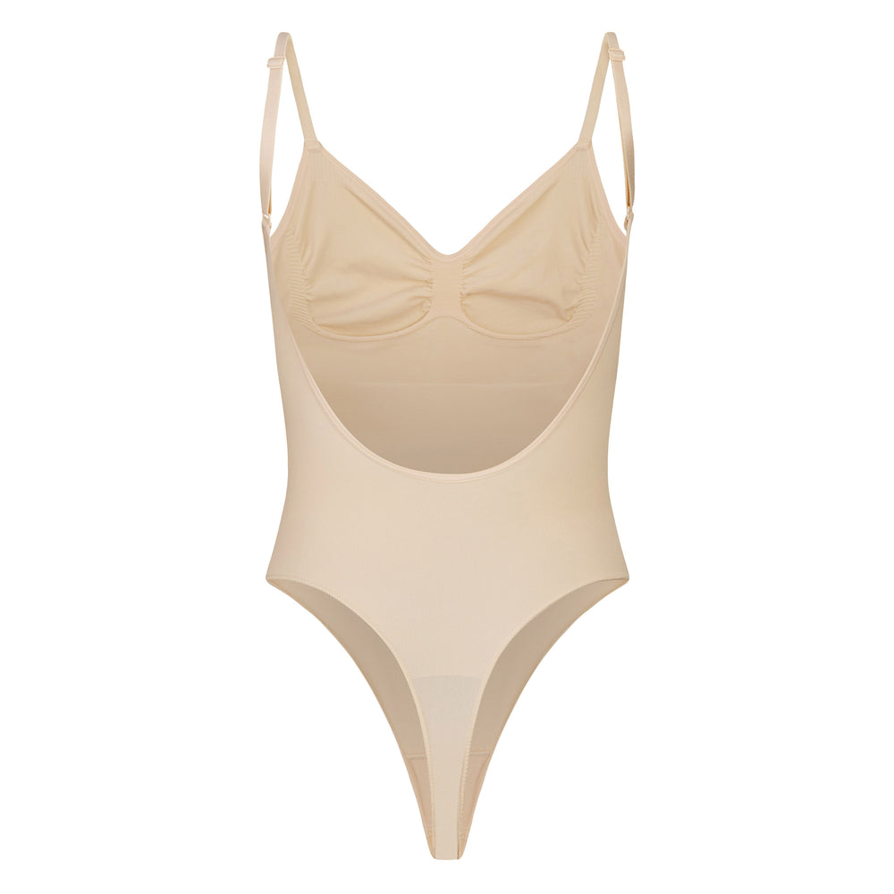 Skims SEAMLESS SCULPT BODYSUIT Low Back Bodysuit Bruin | 28DTWFOQN