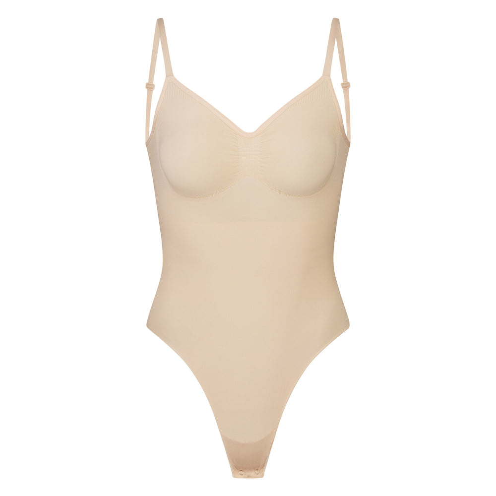 Skims SEAMLESS SCULPT BODYSUIT Low Back Bodysuit Bruin | 28DTWFOQN
