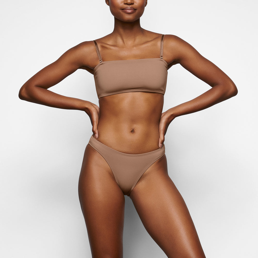 Skims SHAPING SWIM BANDEAU BIKINI TOP Two Pieces Abrikoos | 82GZFBIRP