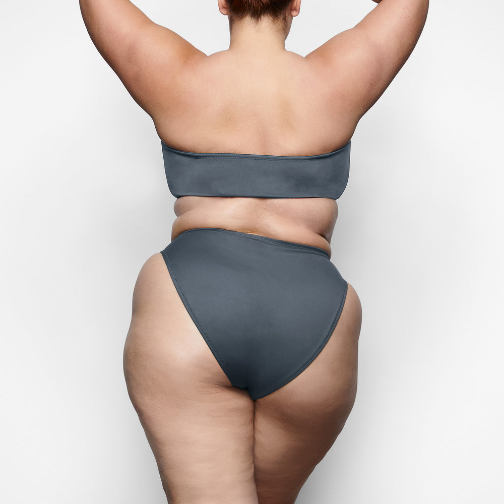 Skims SHAPING SWIM BANDEAU BIKINI TOP Two Pieces Diepgrijs | 94IVBREZS