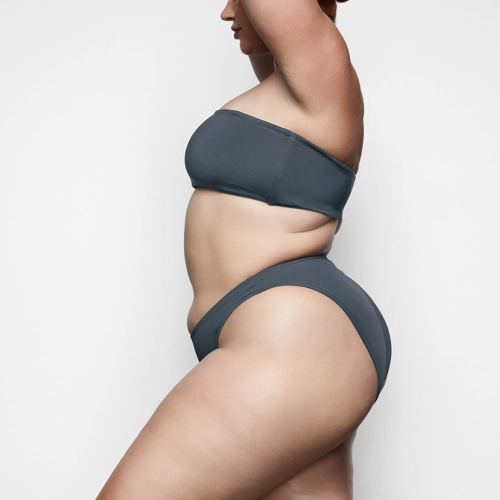 Skims SHAPING SWIM DIPPED BIKINI BOTTOM Two Pieces Diepgrijs | 02FDVWQUG