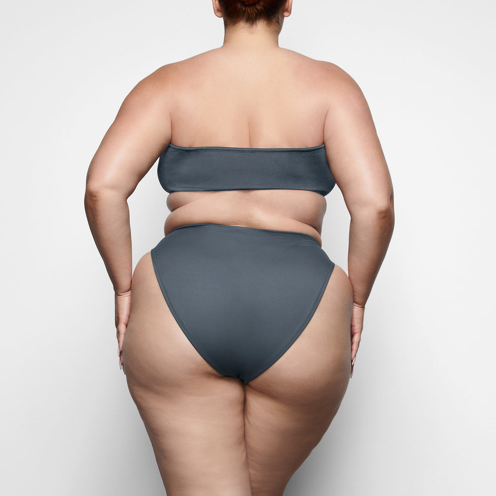 Skims SHAPING SWIM DIPPED BIKINI BOTTOM Two Pieces Diepgrijs | 02FDVWQUG