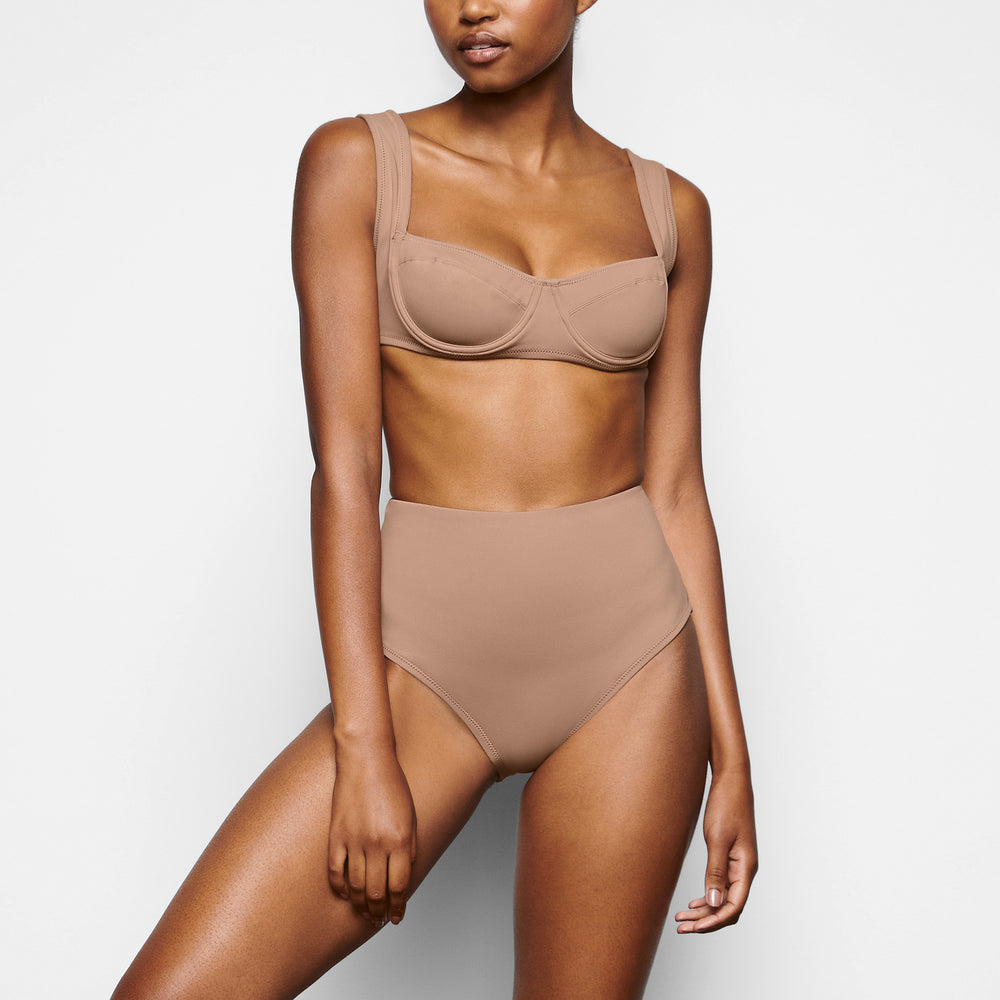 Skims SHAPING SWIM HIGH WAIST BIKINI BOTTOM Two Pieces Abrikoos | 75EUZMHBF