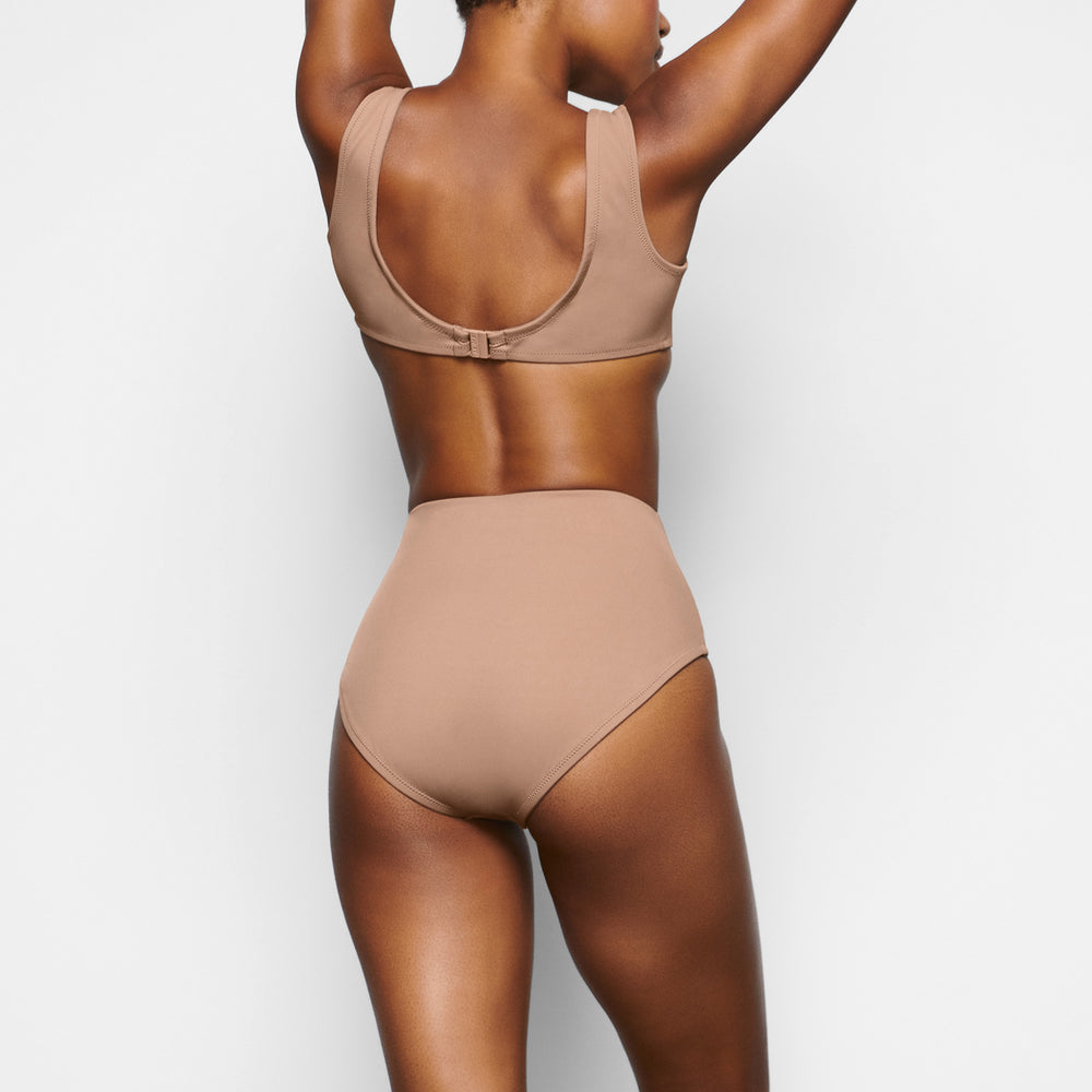 Skims SHAPING SWIM HIGH WAIST BIKINI BOTTOM Two Pieces Abrikoos | 75EUZMHBF