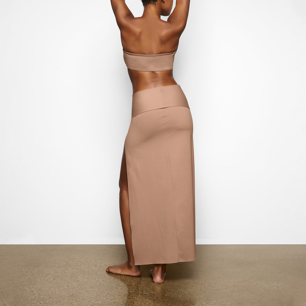 Skims SHAPING SWIM LONG SKIRT Cover-ups Abrikoos | 12ZCHMXDI