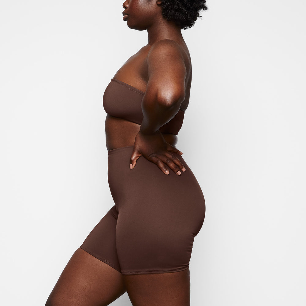 Skims SHAPING SWIM SHORT Cover-ups Chocola | 07QUNDWST