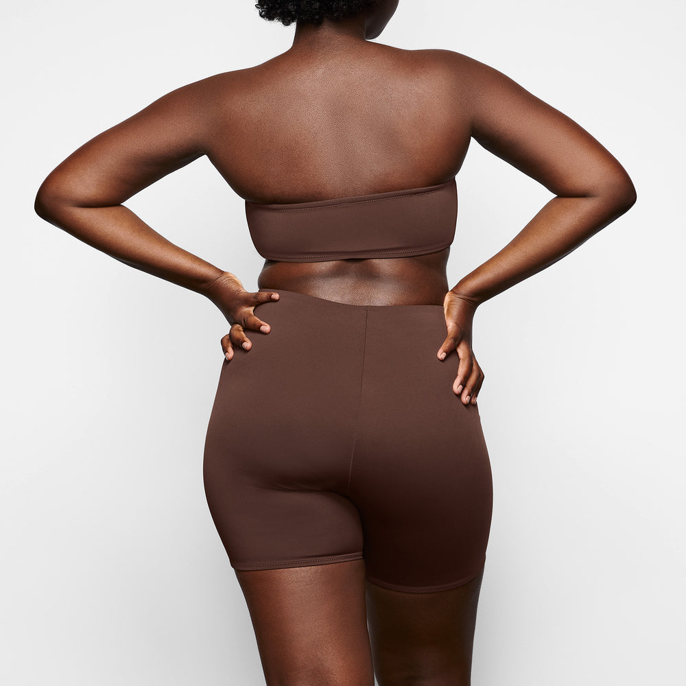 Skims SHAPING SWIM SHORT Cover-ups Chocola | 07QUNDWST