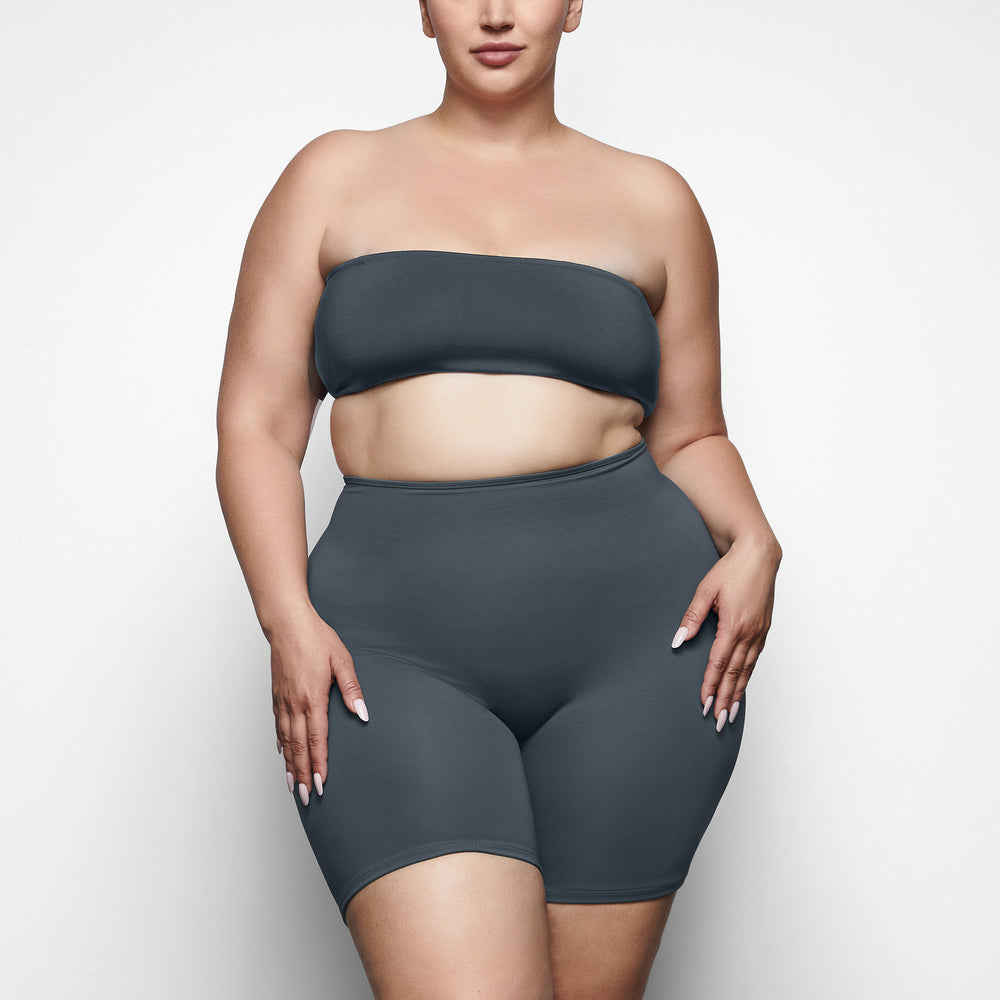 Skims SHAPING SWIM SHORT Cover-ups Diepgrijs | 67RNWBDZO