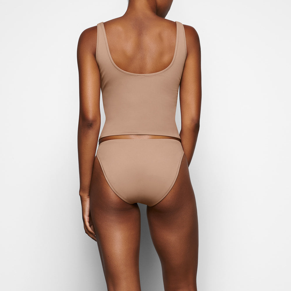 Skims SHAPING SWIM TANK BIKINI TOP Two Pieces Abrikoos | 78NXCEAGD