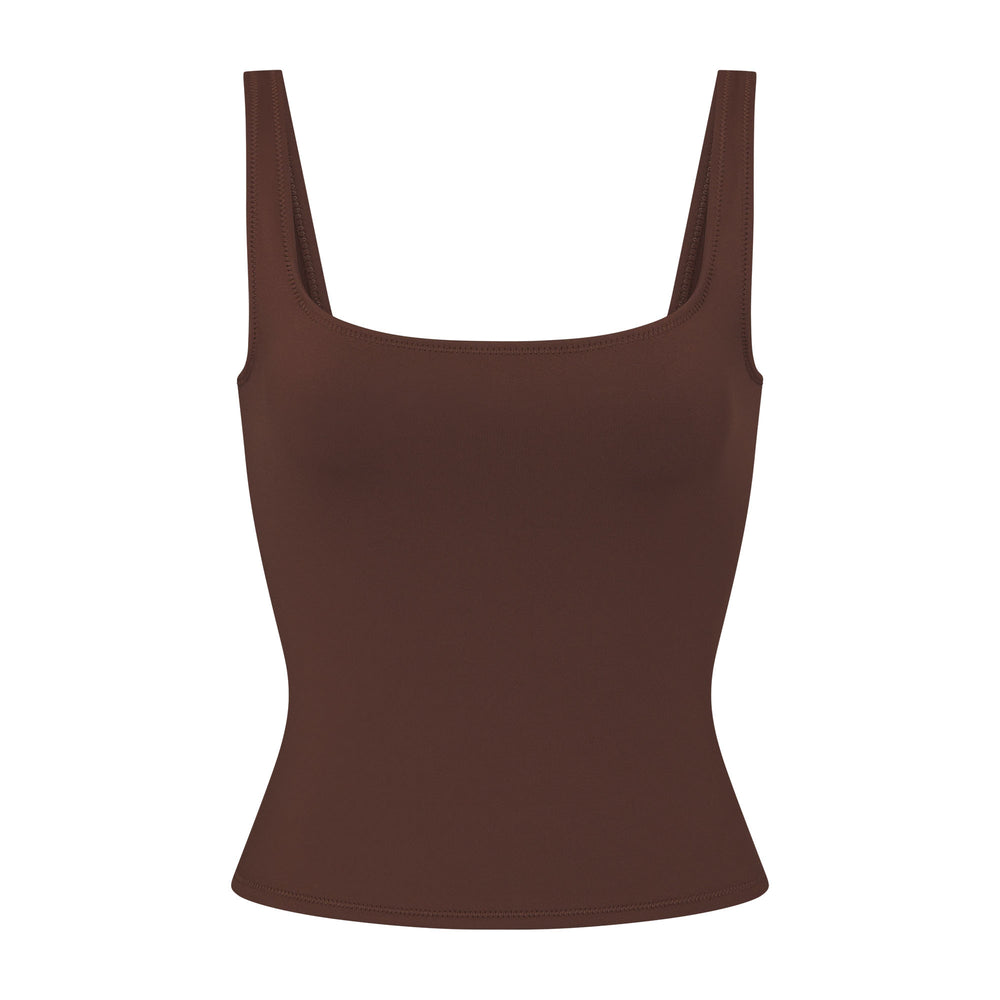Skims SHAPING SWIM TANK BIKINI TOP Two Pieces Chocola | 92BVRJZCW