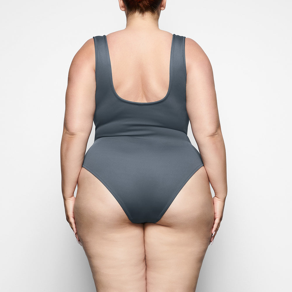 Skims SHAPING SWIM UNDERWIRE One Piece Diepgrijs | 36IUXKDTQ